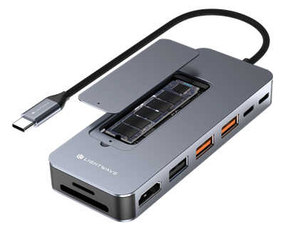 DOCKING STATION LIGHTWAVE 8 EN 1