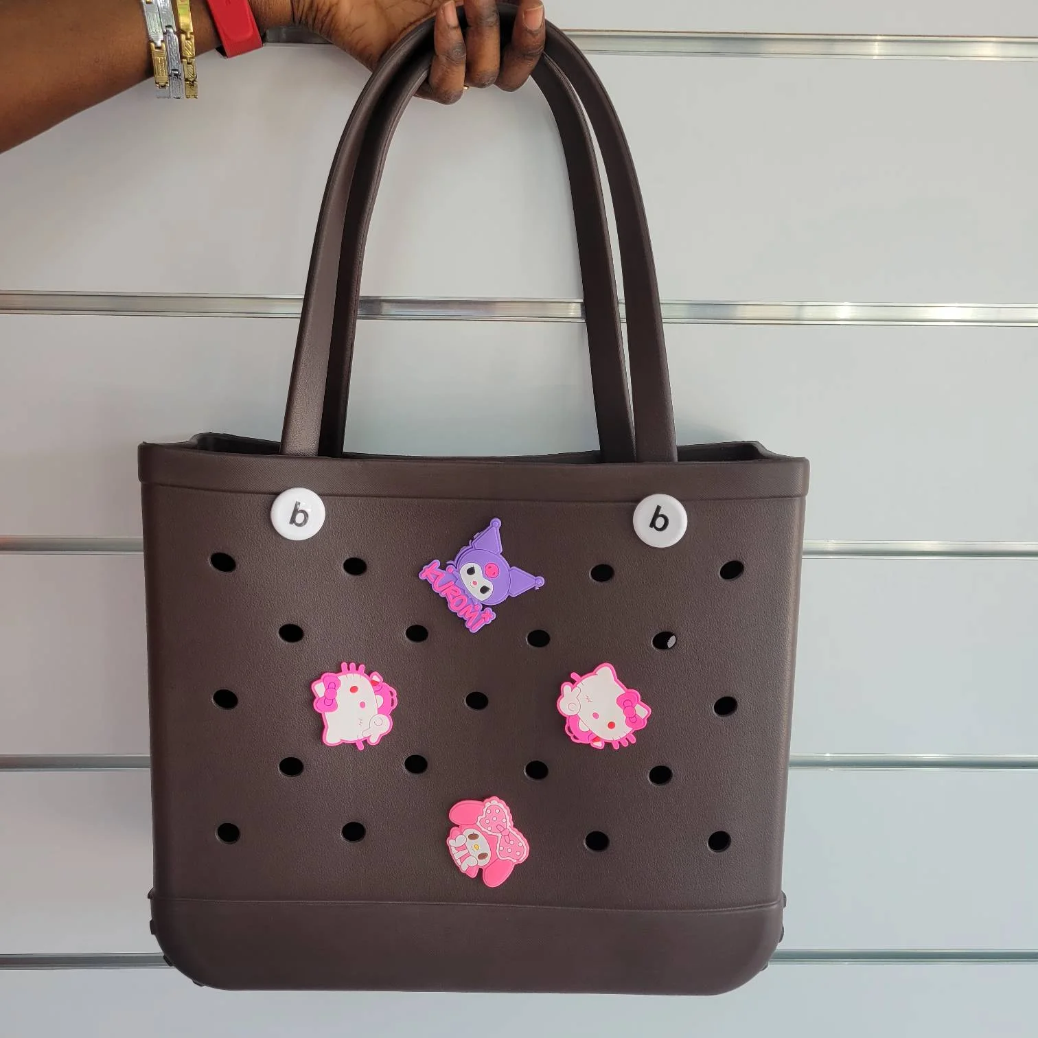 SAC FOURRE-TOUT - MARRON