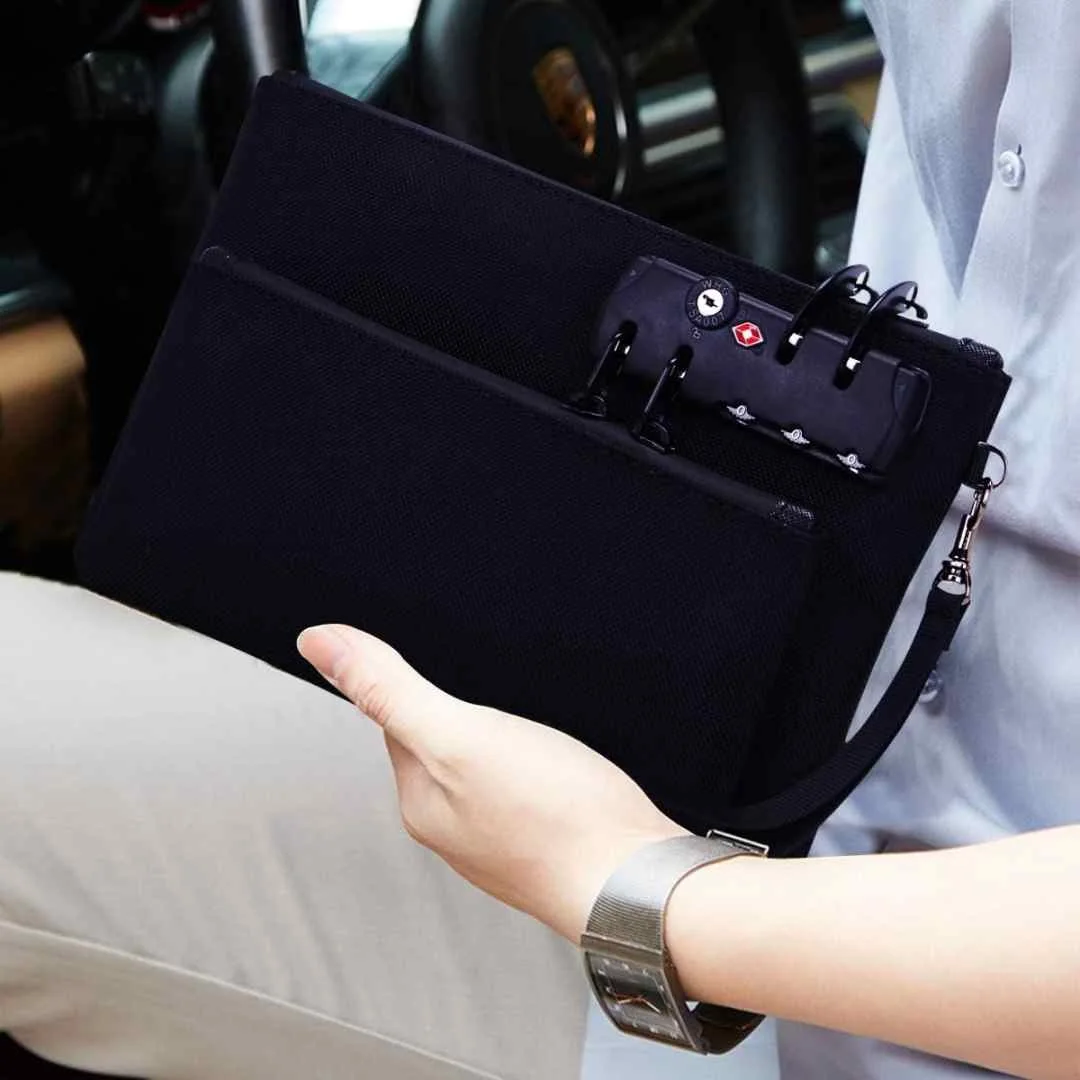POCHETTE VERROUILLABLE - Noir