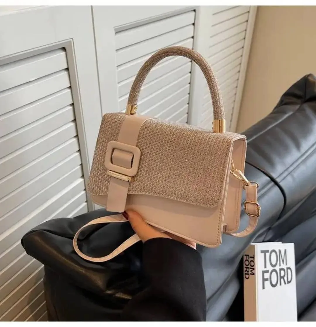 SAC PAILLETÉ - BEIGE