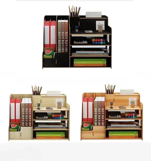 ORGANISATEUR DE BUREAU - noir
