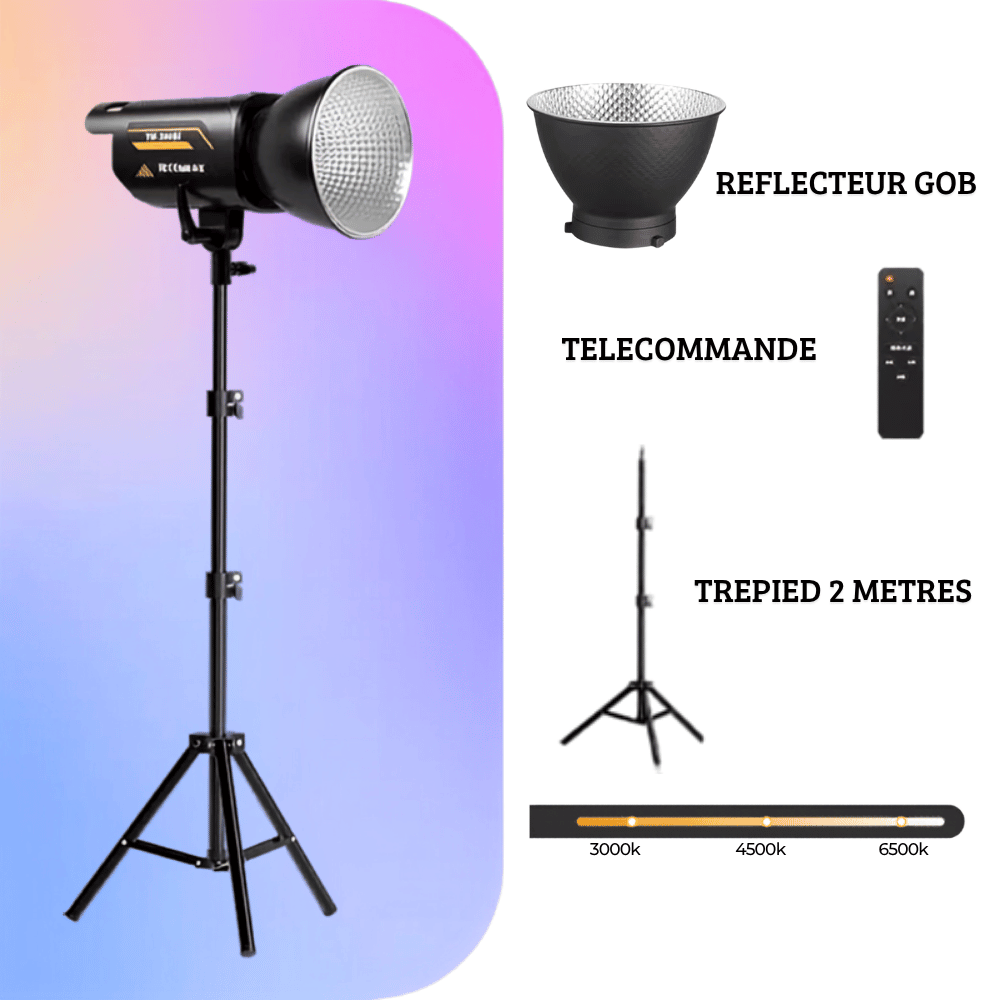 Projecteur Light COB 300Bi