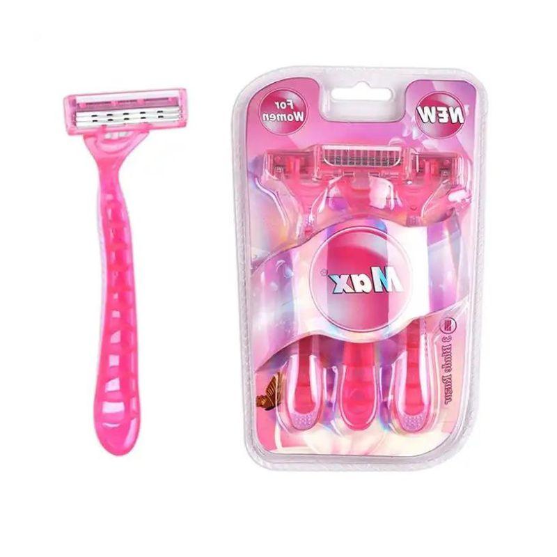 3 Rasoirs Triple Lame pour Femme – Peaux Sensibles
