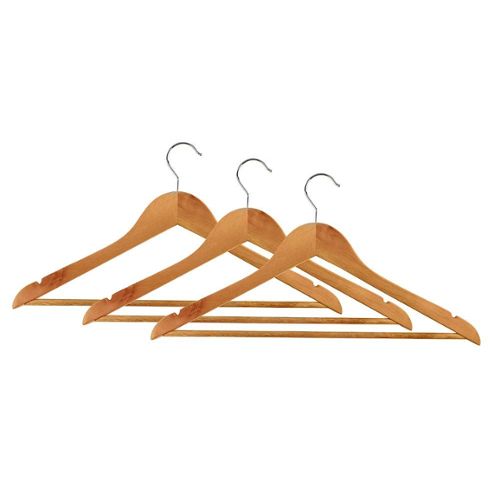 Lot de 3 Cintres en Bois