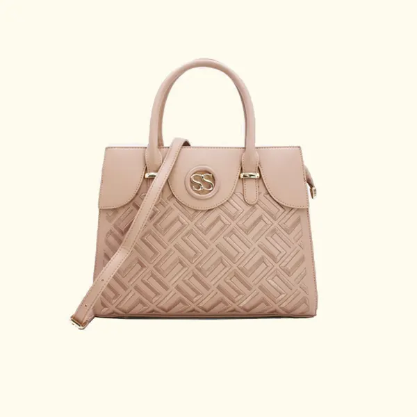 Tom&Eva Sac à Main Broderie Lettre Géométrique – 21B-5291