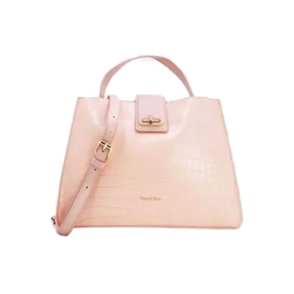 Sac à Main Effet Crocodile avec Poche Intérieure Tablette 11″ 6818