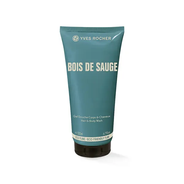 Yves Rocher Gel Douche Corps et Cheveux Bois de Sauge