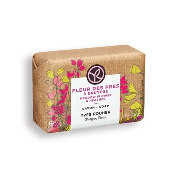 Yves Rocher Savon Fleur des Prés & Bruyère
