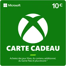 Carte Xbox 10€ – Code numérique