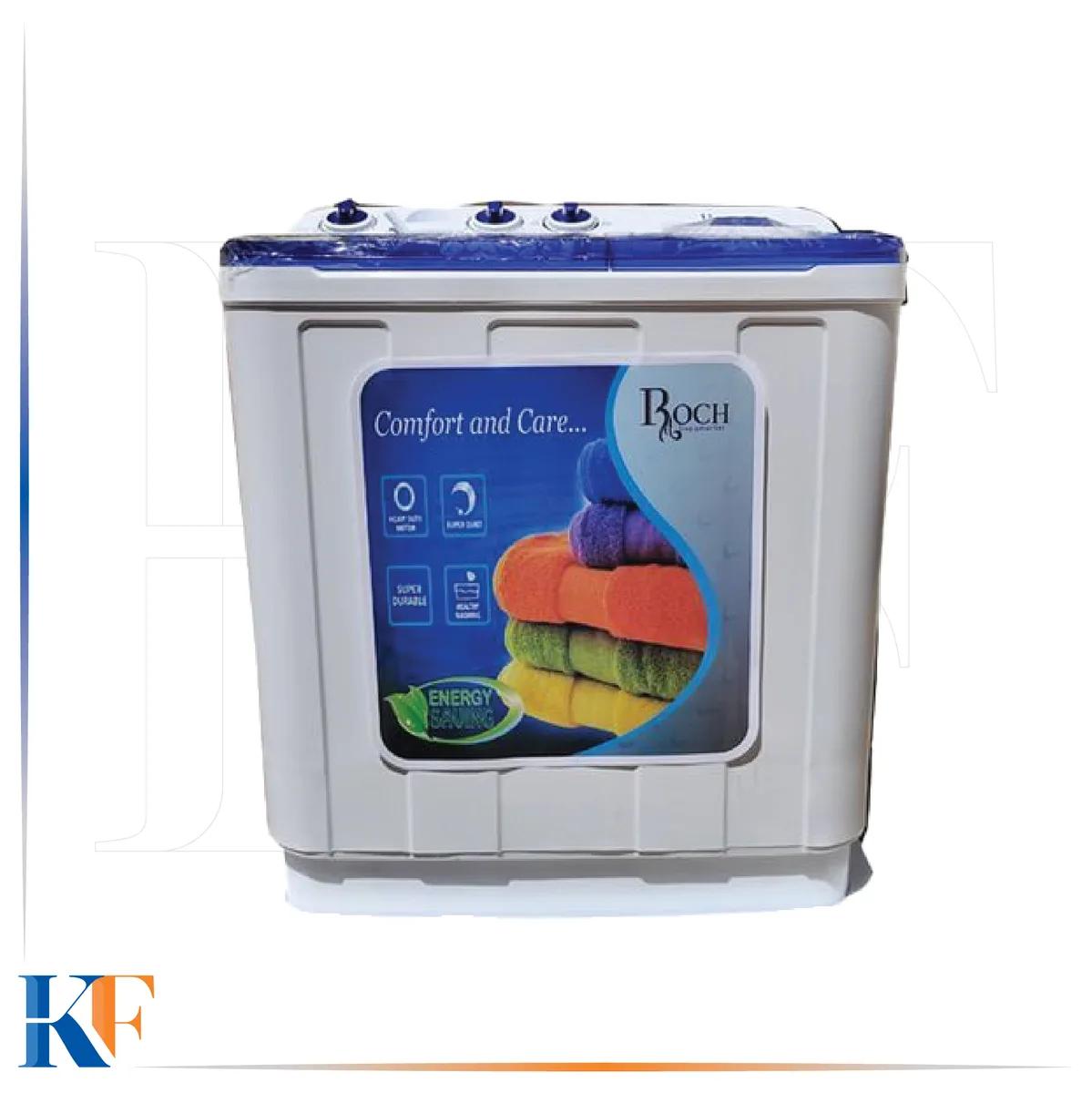 Machine a laver ROCH 9KG KG semi automatique RMW910TT(W)
