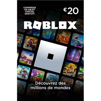 CARTE ROBLOX 20€