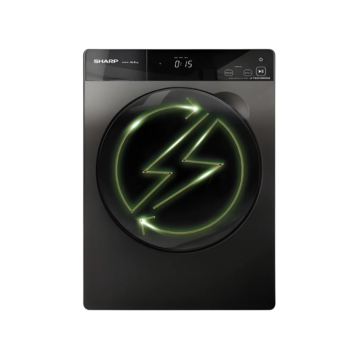 MACHINE A LAVER SHARP 10KG KPRO INVERTER GRIS NOIR ESFS1054KJZG