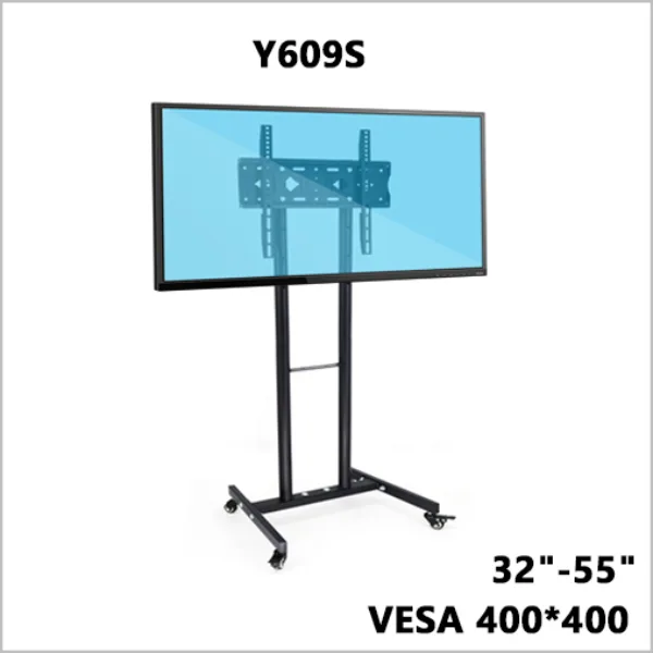 SUPPORT TV mobile sur roulettes AIRFLUX 32" à 55" AF-Y609S