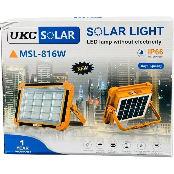 Lampe Solaire LED UKC MSL-816W