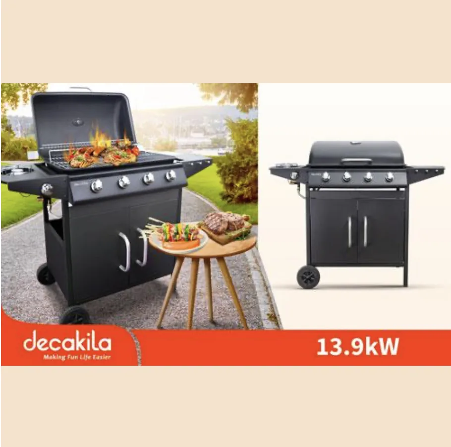 Barbecue à gaz DECAKILA KMGS006B