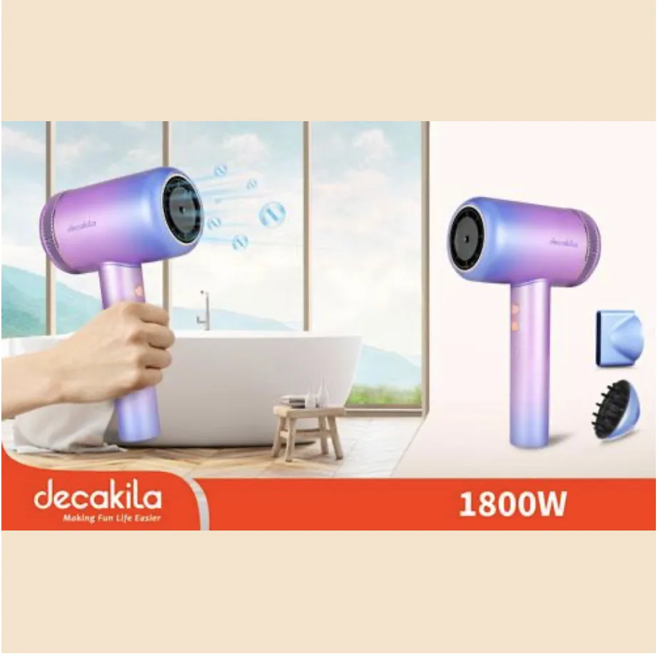 Sèche-cheveux ultra rapide Decakila KEHS024Z