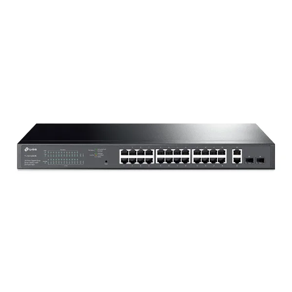 Switch 24 ports PoE+ (+ 2 ports SFP) TP-LINK JetStream TL-SG1428PE