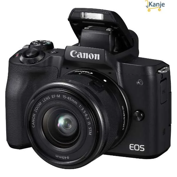 Canon EOS M50 Noir + EF-M 15-45 mm IS STM Noir