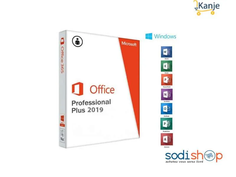 Microsoft office Professional plus 2019
