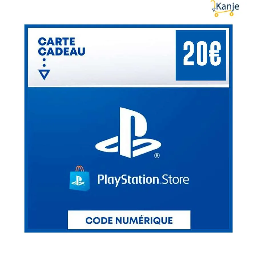 Carte PlayStation Store 20€