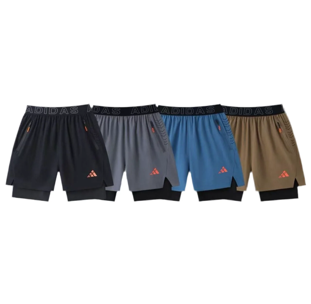Nouveaux Shorts de Sport Adidas fitness avec cuissard intégrés MTSSC03