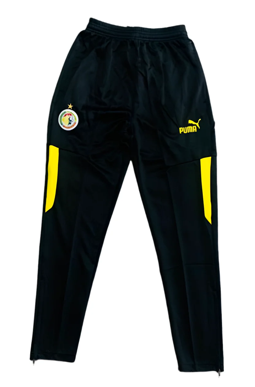 Pantalon jogging équipe nationale Sénégal football Noir