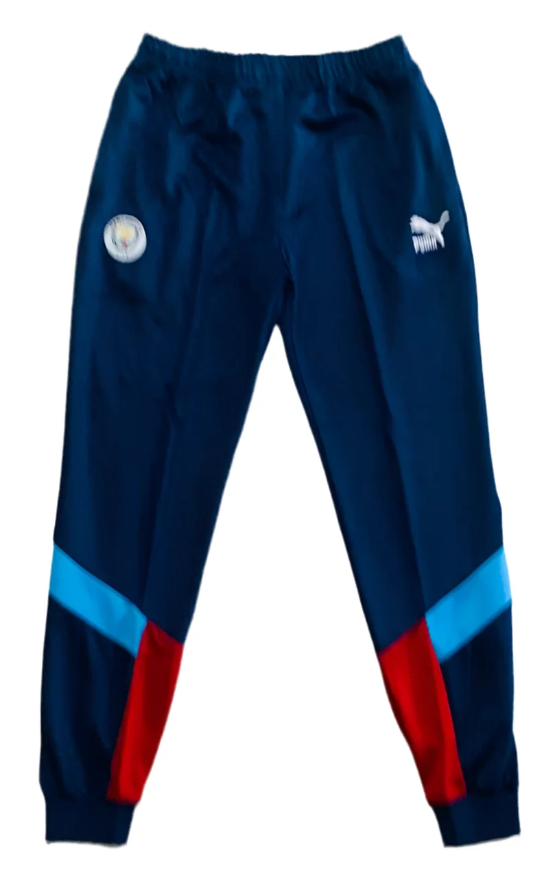 Pantalon jogging club football Manchester City Marine (cheville ferme)