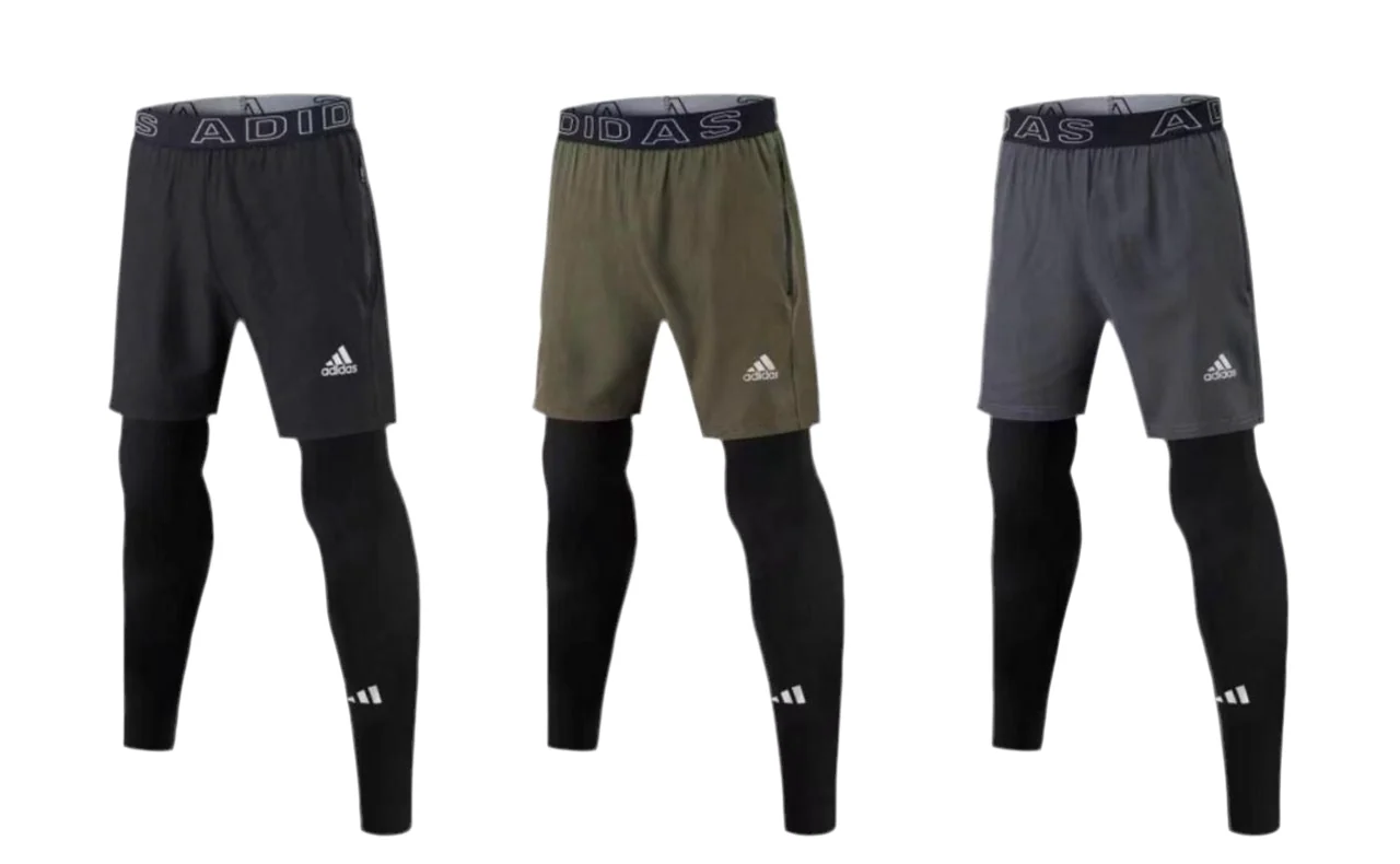 Nouveaux Shorts de Sport Adidas avec Leggings intégrés MTSSPB01