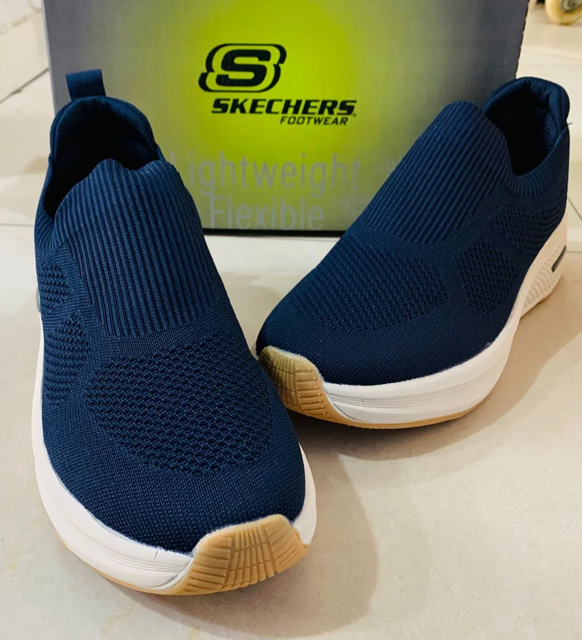 Chaussure Skechers Flexible (Marine) confort