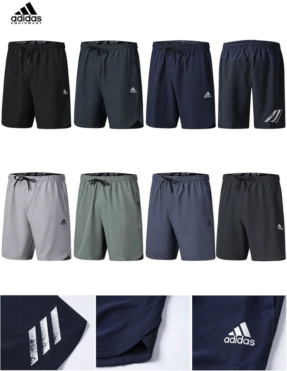Shorts d’Entraînement Adidas Equipment avec fermeture (plusieurs couleurs) MSSSA01