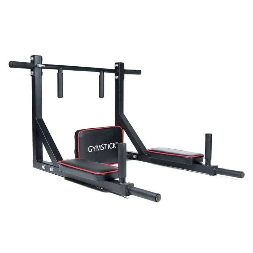 Barre multifonctions murale Mounte pour station de traction et de plongée (Pull-Up & Dip Rack)