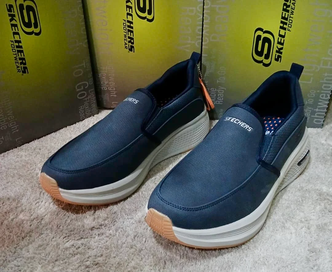 Chaussure Skechers Enfiler (Arch) Marine