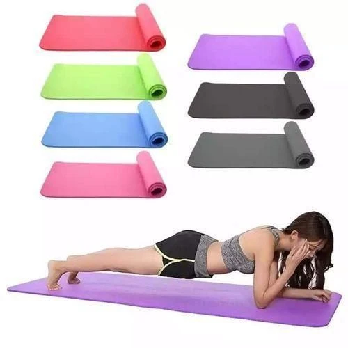 Tapis de yoga antidérapant de 8 mm d'épaisseur