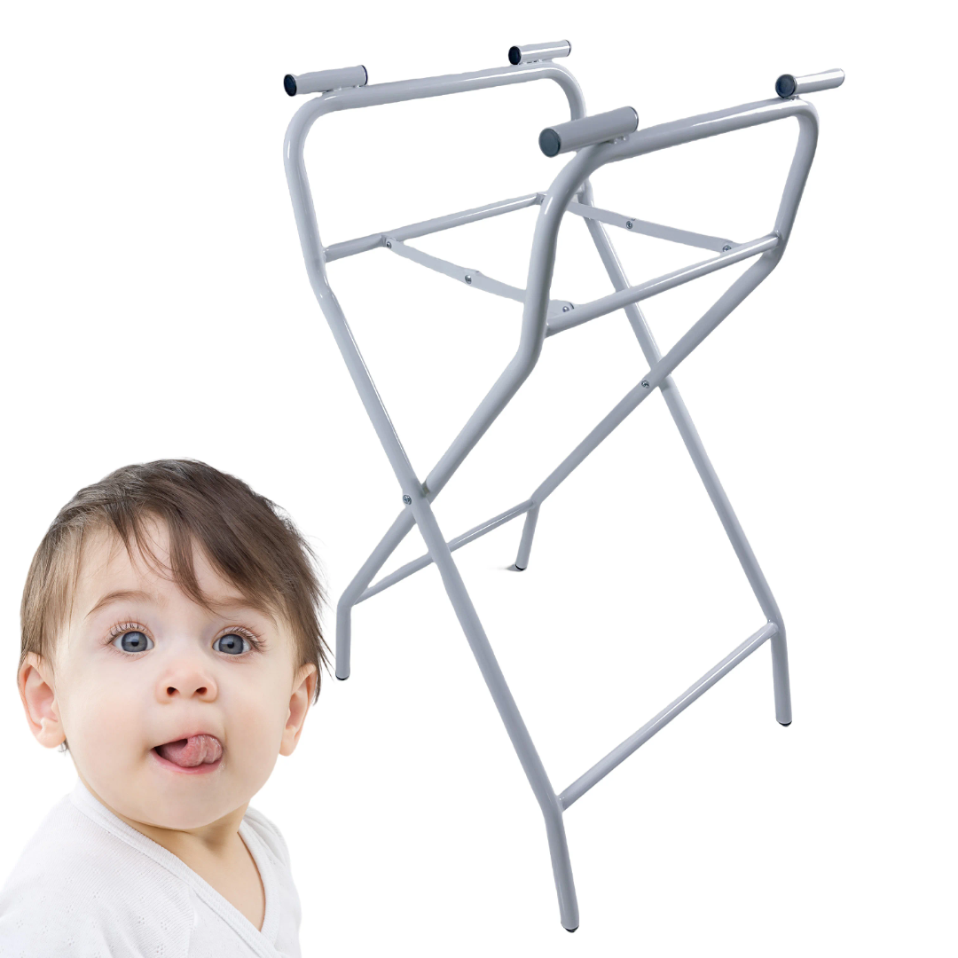 Support Métallique Pliable pour Baignoire Bébé – Stable & Pratique