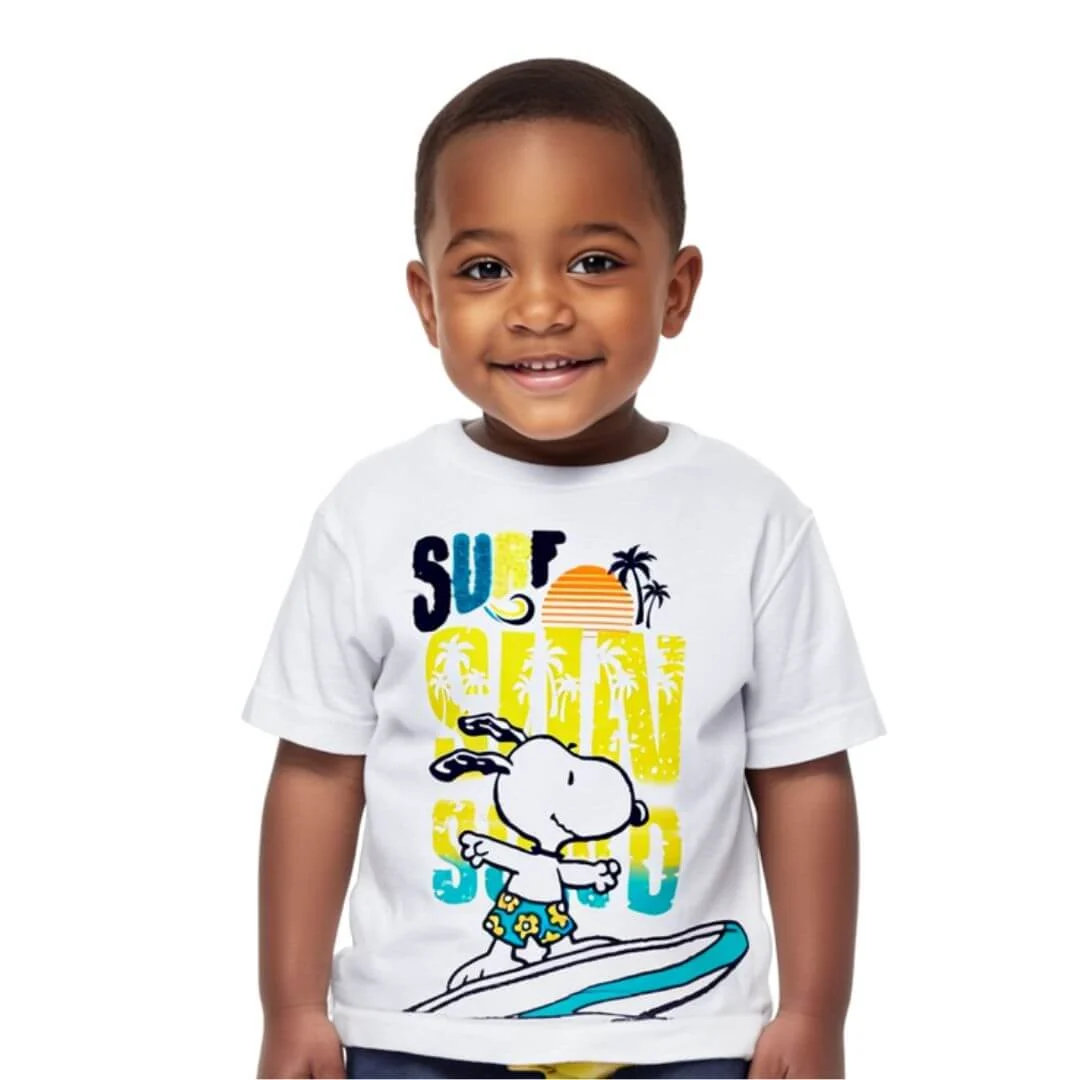 T-shirt Bébé Garçon "Surf" Snoopy