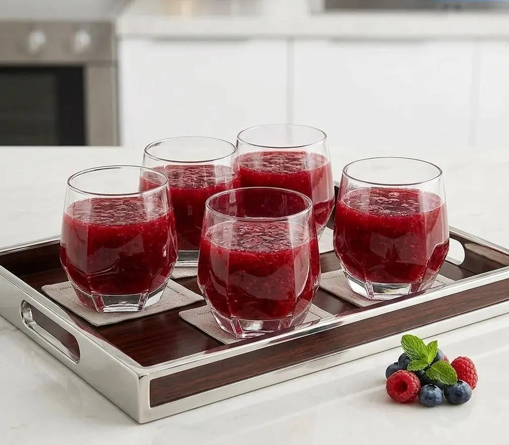 Ensemble verre boissons 6 pièces