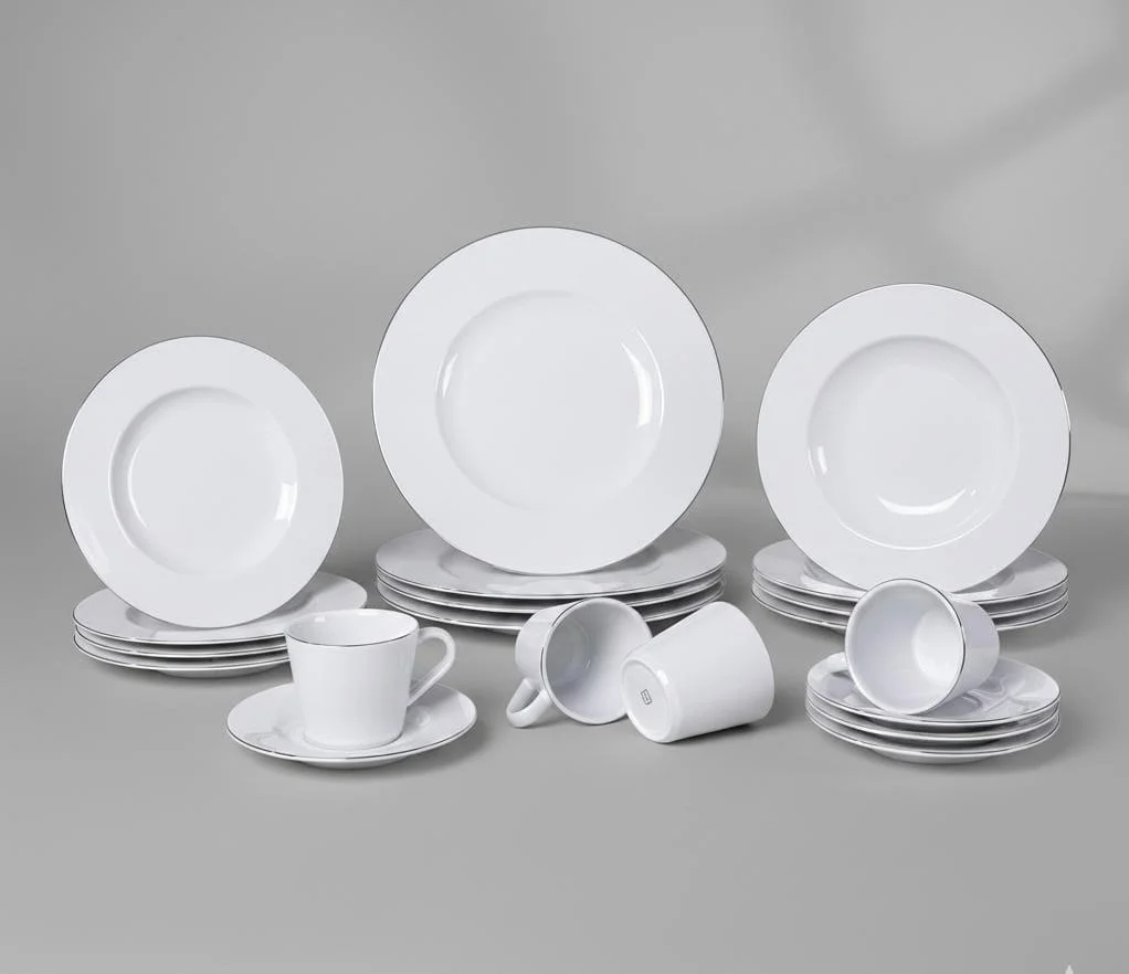 Ensemble set de 20pcs en porcelaine
