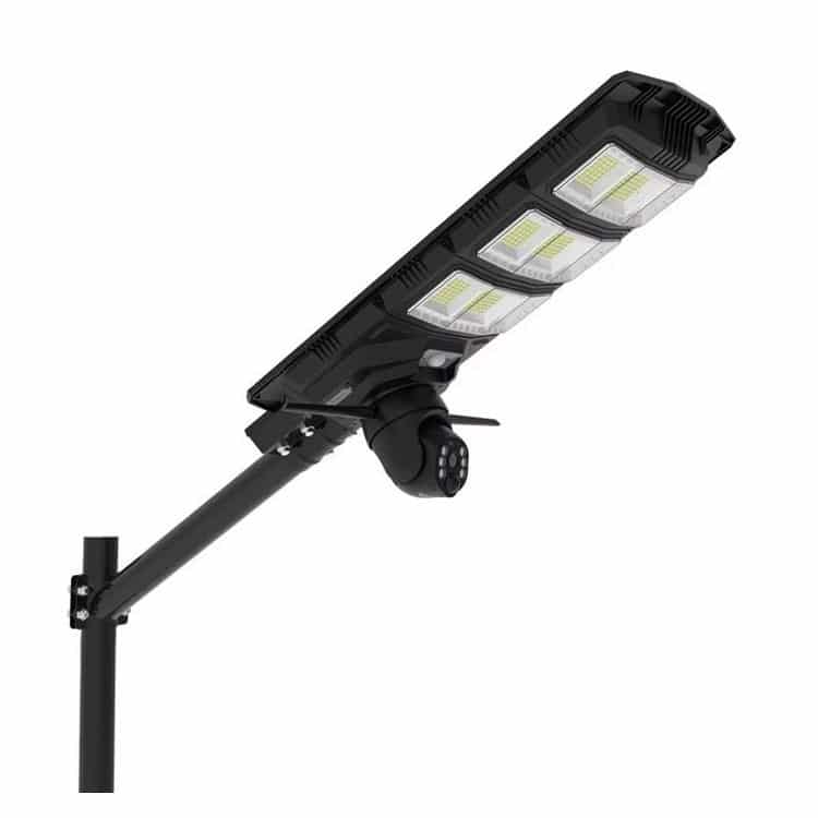 Lampadaire Solaire Avec Caméra De Surveillance 450w