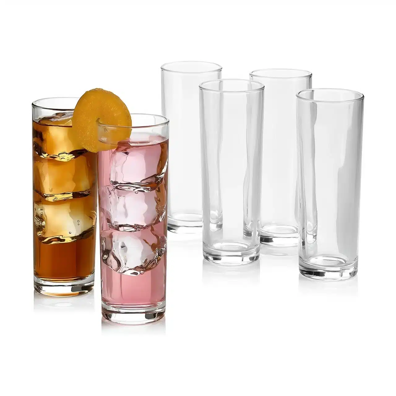 Ensemble Verre boisson long par 6pcs
