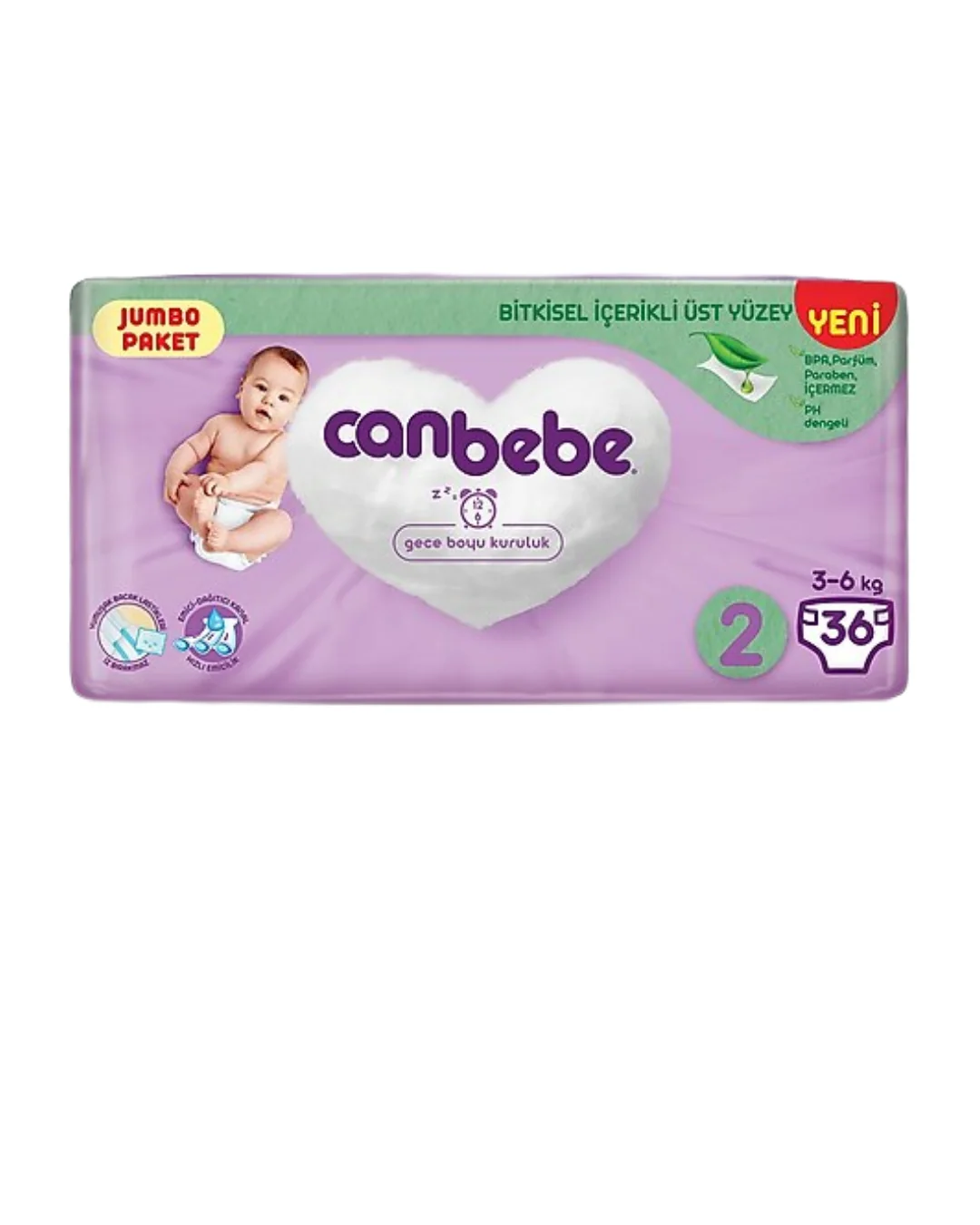 Couche Canbebe taille 2 Mini 36
