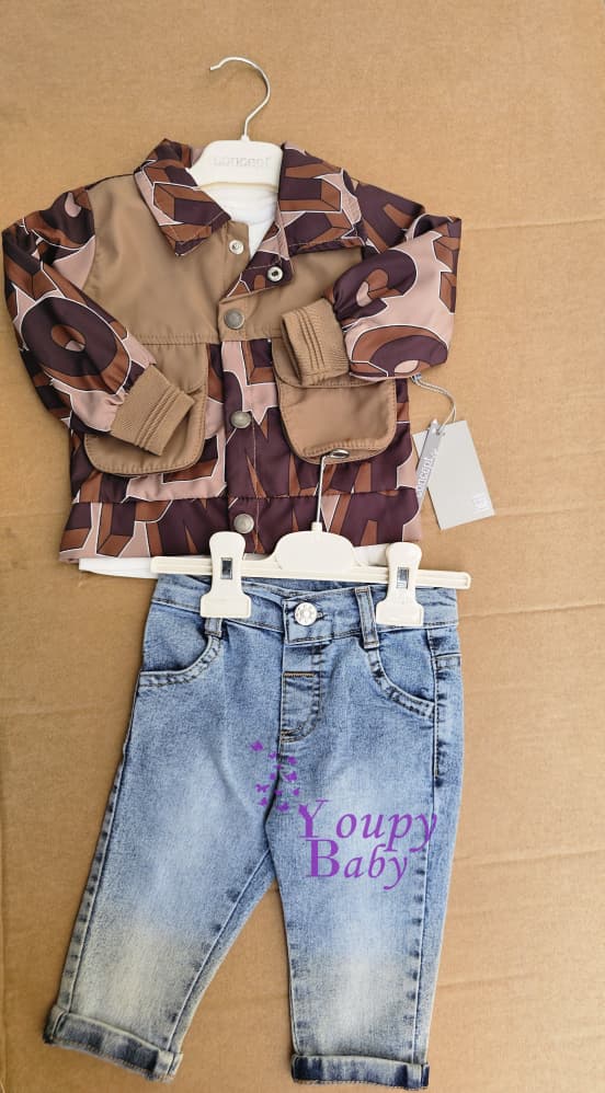 Ensemble en jean 3 pièces