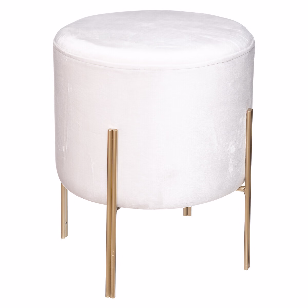 LIVING IV - Tabouret en velour - Discount Sénégal