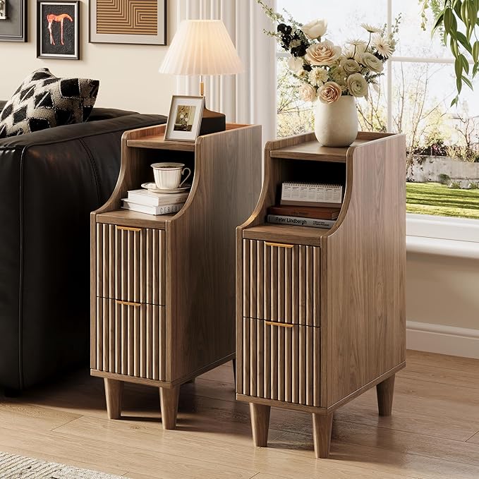 LOT DE 2 TABLES DE CHEVET