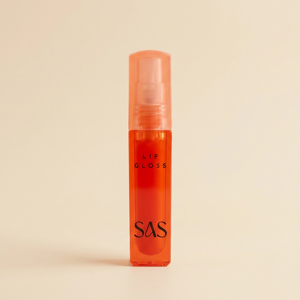 GLOSS A LEVRES BRILLANT - TEINTE ORANGE CORAIL