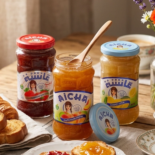 CONFITURE AICHA - 3 PARFUMS AU CHOIX 400G