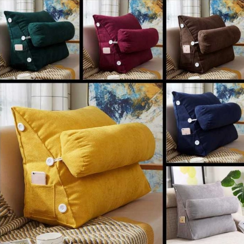 COUSSIN LOMBAIRE 60X50 ASSORTI COULEUR
