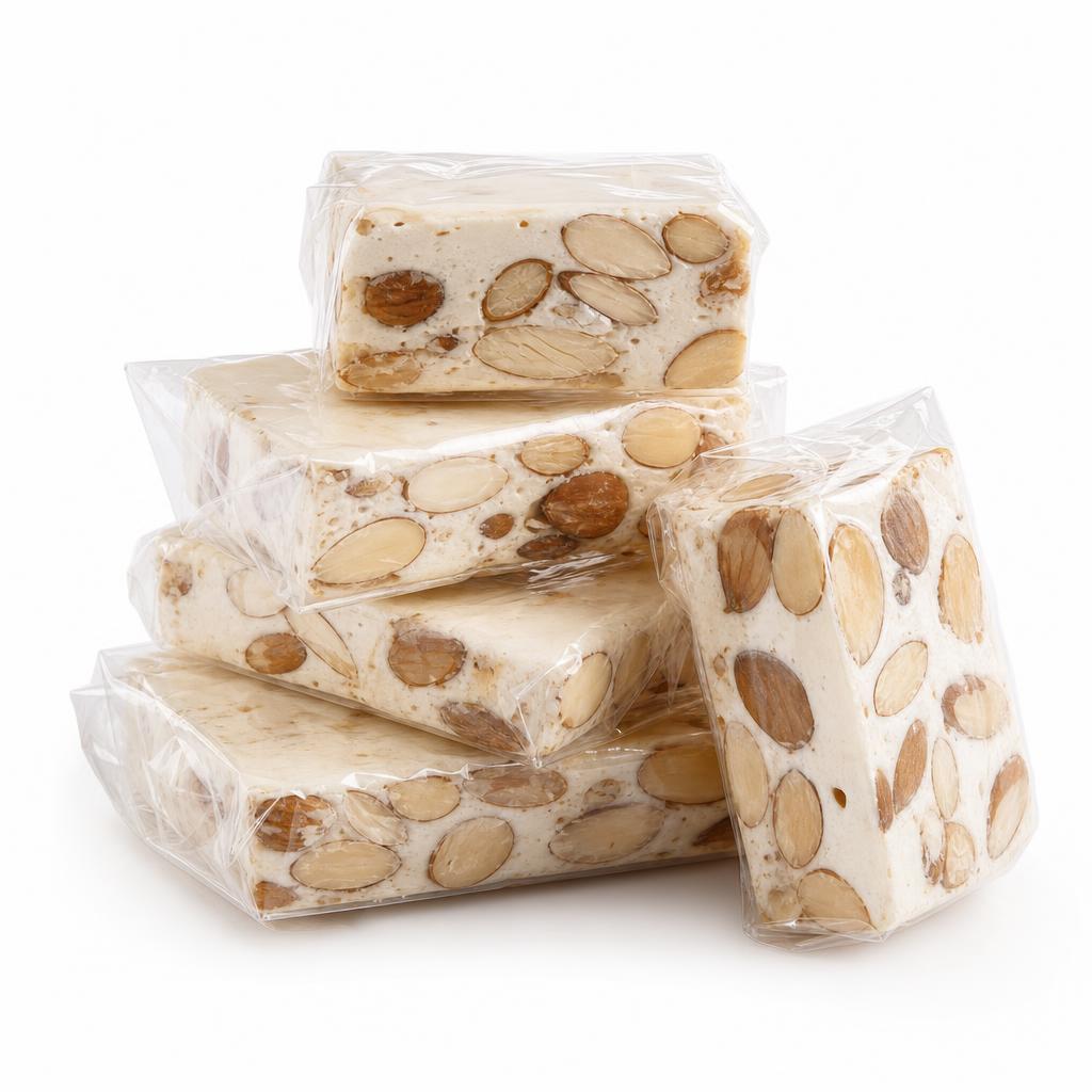NOUGAT BLANC AUX AMANDES