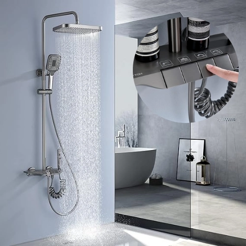 COLONNE DE DOUCHE MODERNE AVEC SYSTEME DE CONTROLE