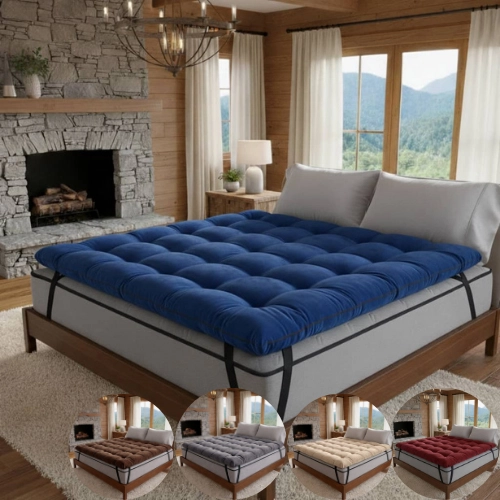 SURMATELAS EPAISSEUR 18CM ASSORTI TAILLES ET COULEURS