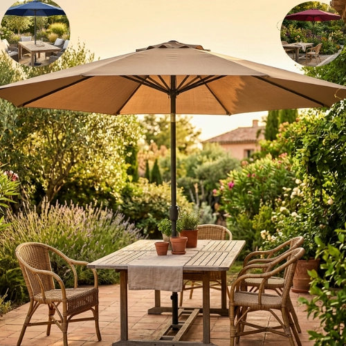PARASOL DE JARDIN D3M + PIED